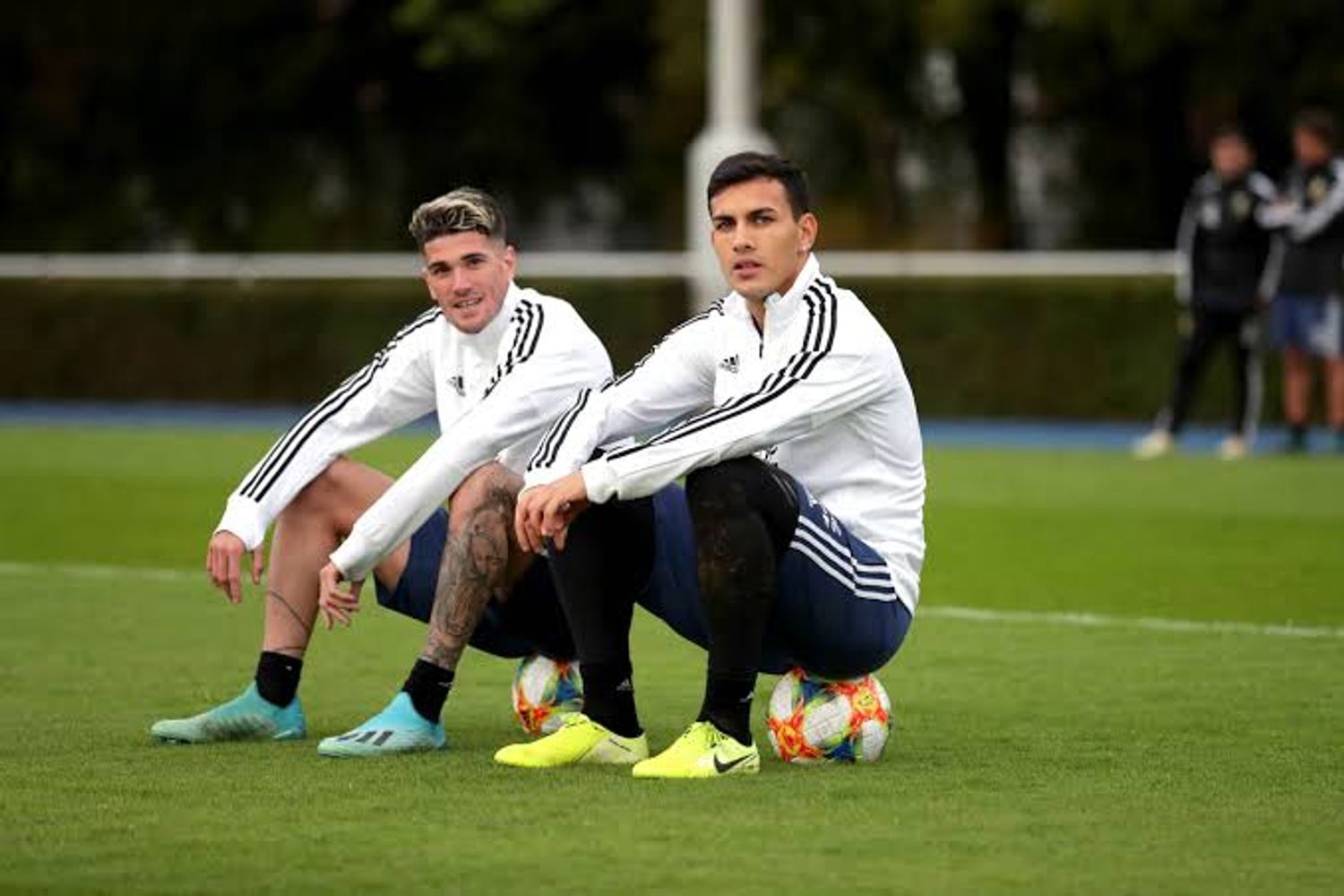 De Paul y Paredes, de jóvenes a referentes del seleccionado nacional.