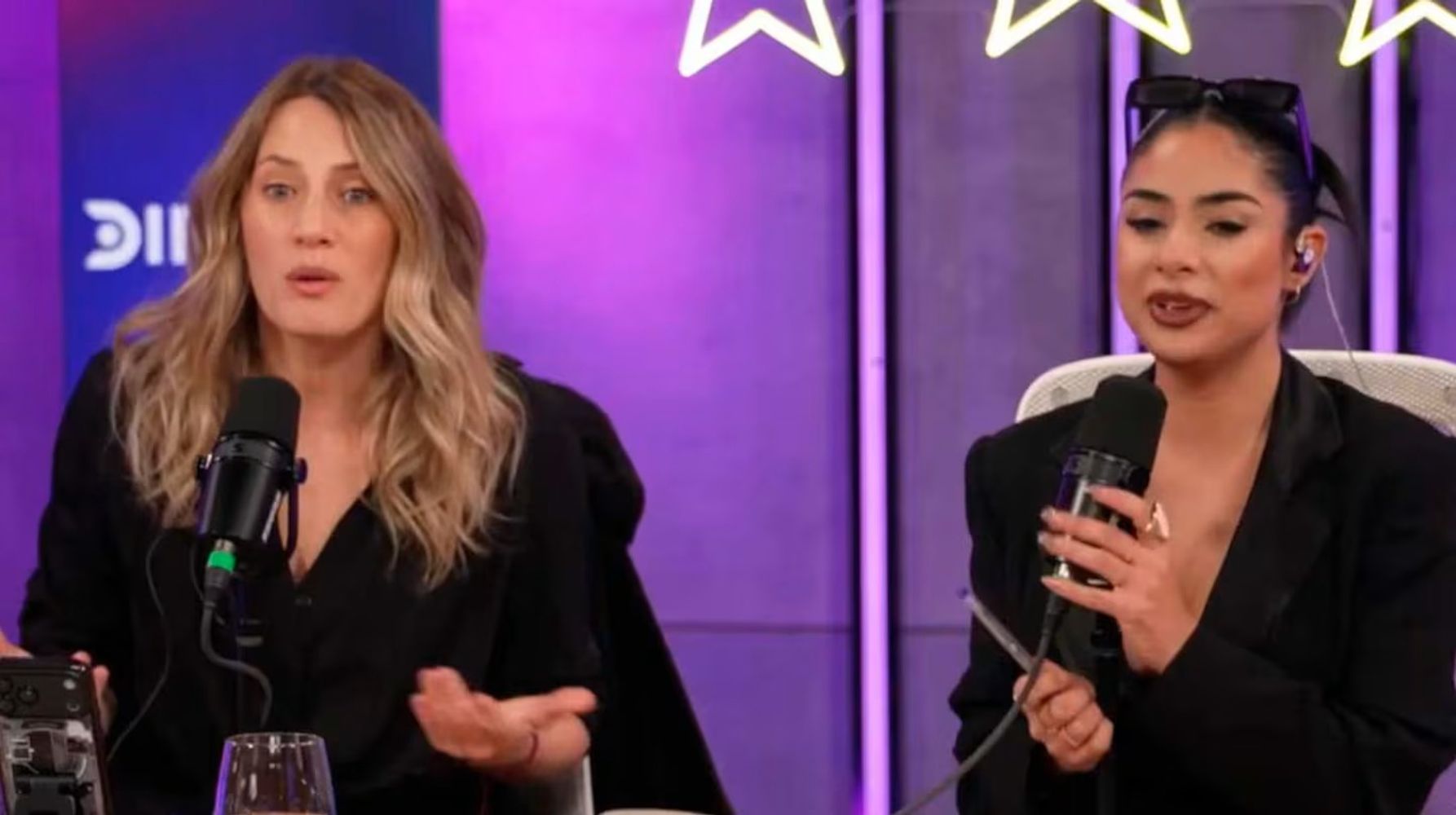 Mica Viciconte y Daniela Celis tras la polémica