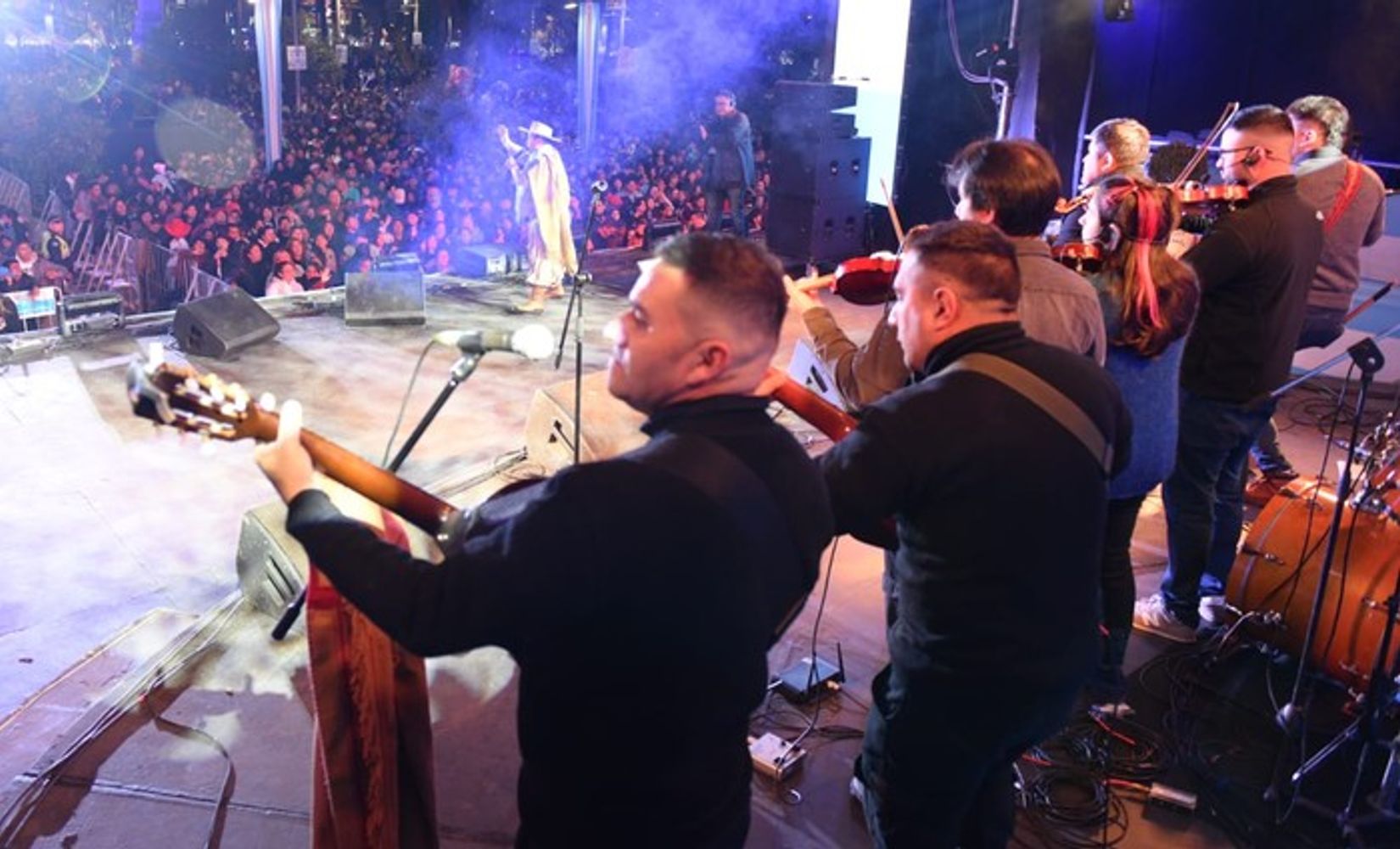 Los festejos de la previa se extendieron hasta la madrugada.
