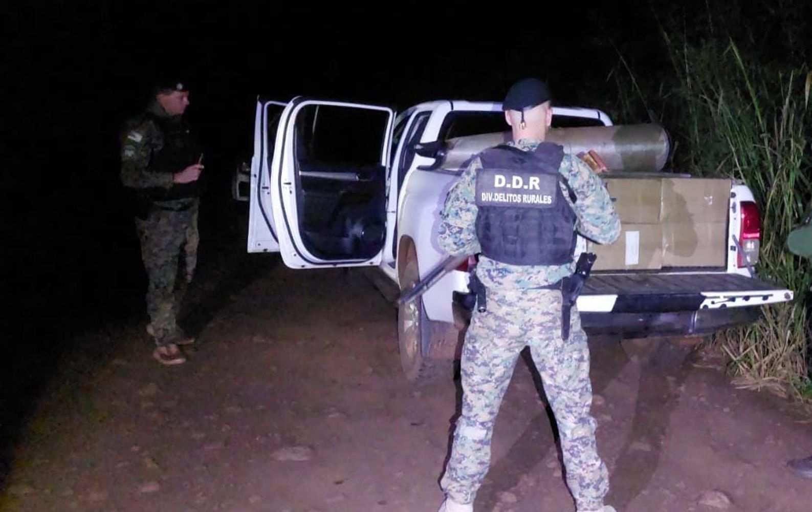Incautaron cigarrillos de contrabando valuados en $70 millones tras un operativo en Andresito.