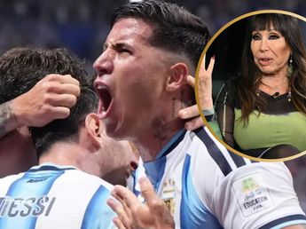 El insólito ataque de furia de Moria Casán durante el partido de Argentina que es furor: "Estos hijos de pu..."