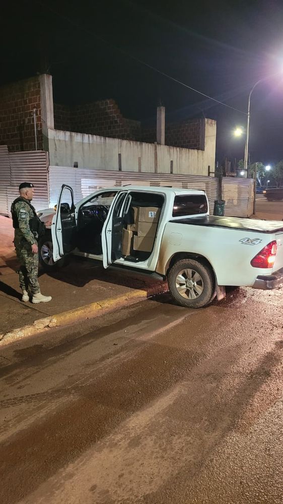 Incautaron cigarrillos de contrabando valuados en $70 millones tras un operativo en Andresito.