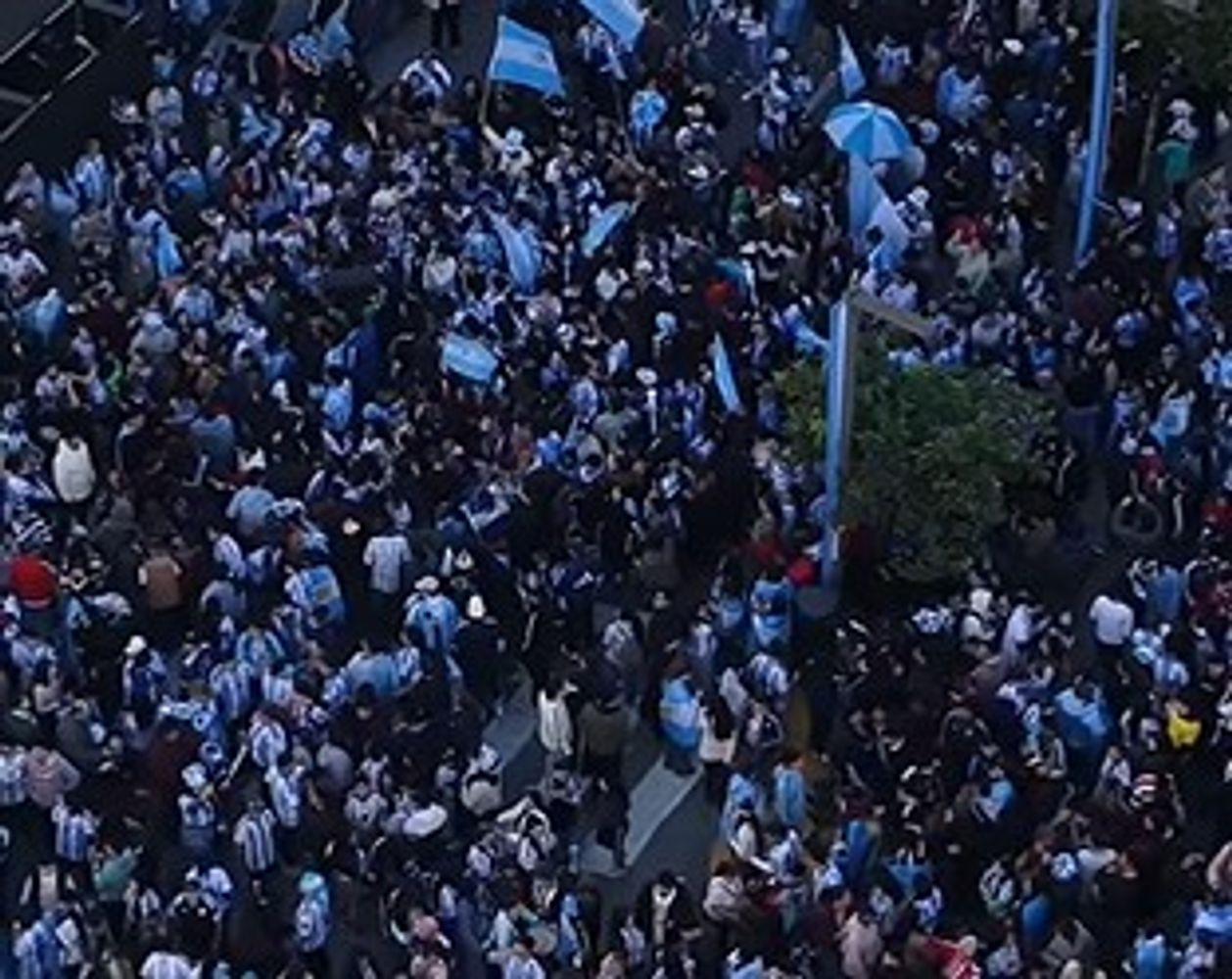 La medida se implementó para acompañar la celebración por el triunfo de la Selección Argentina