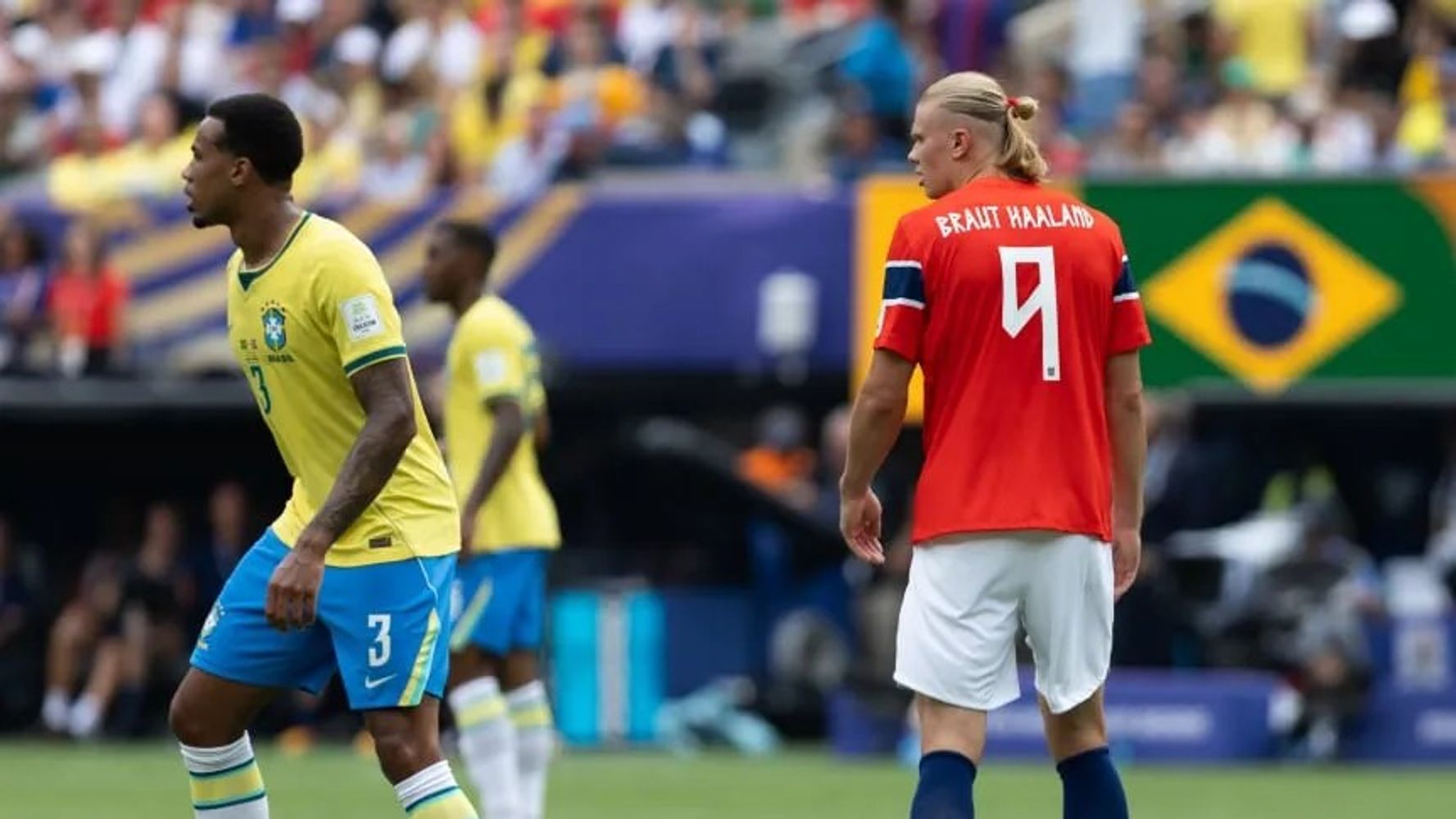 El misterio detrás del cambio de nombre de Erling Braut Haaland en la camiseta de Noruega.