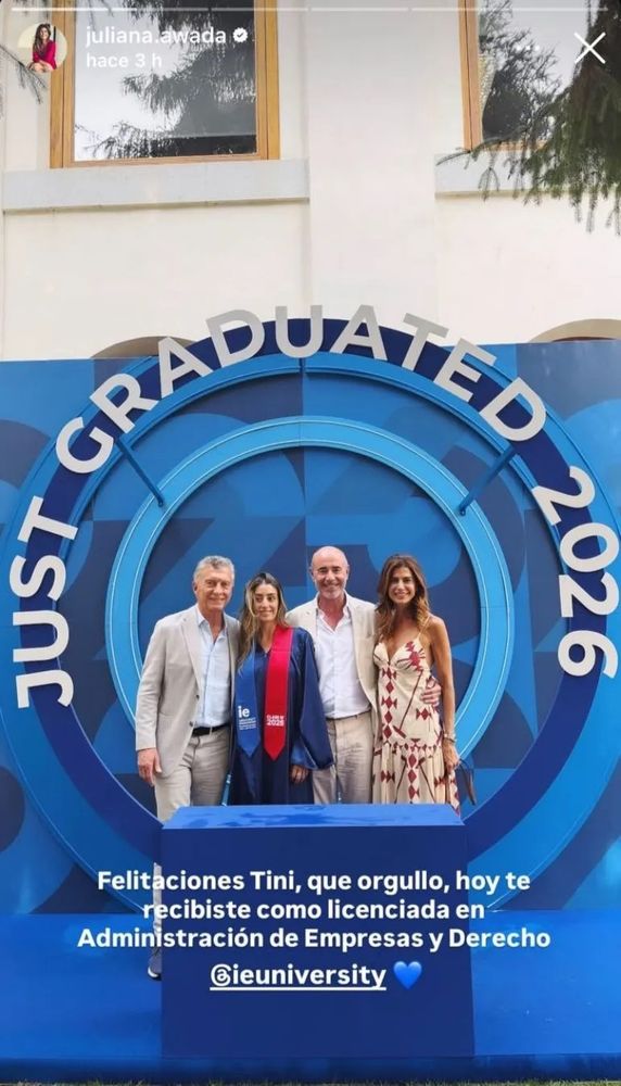 El reencuentro de Juliana Awada y Mauricio Macri