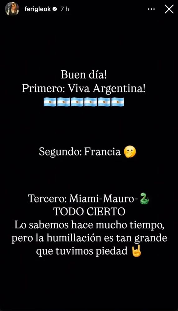 Las pruebas sobre la amante de Mauro Icardi