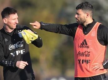 El Kun Agüero habló por primera vez sobre la salud del papá de Messi y dio una importante revelación