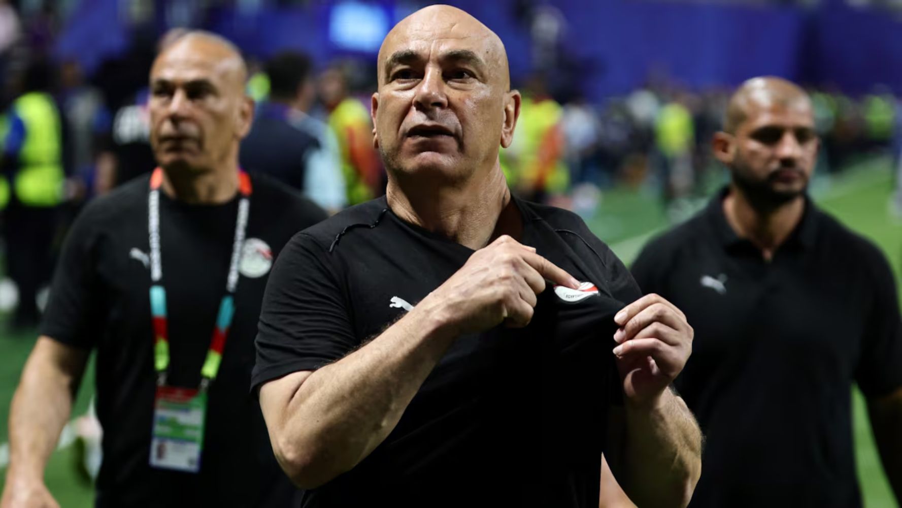 El tenso cruce entre el técnico de Egipto y Lionel Scaloni