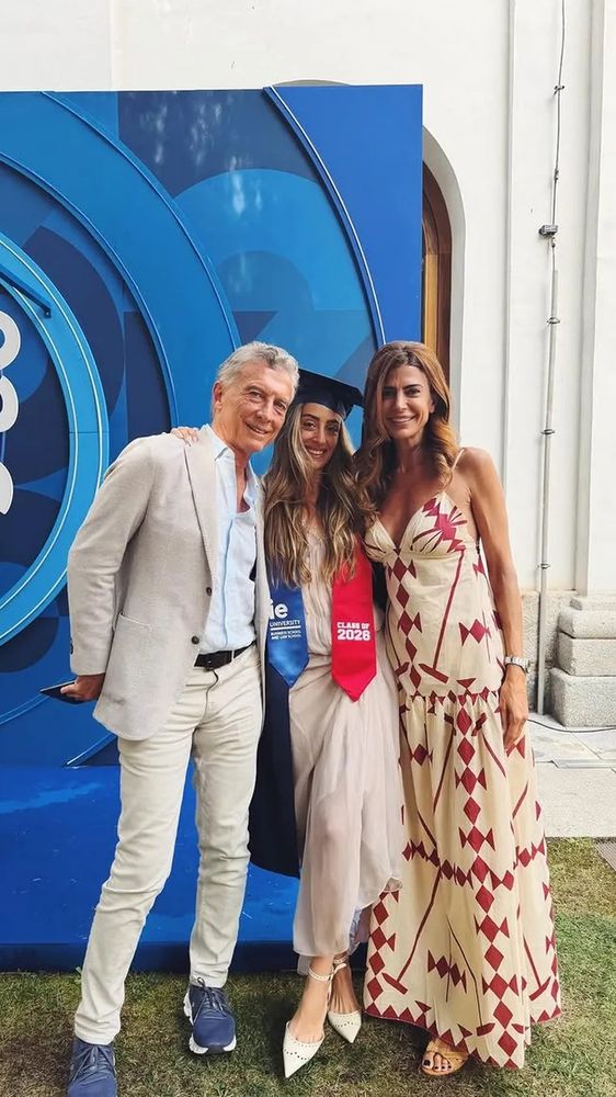 El reencuentro de Juliana Awada y Mauricio Macri