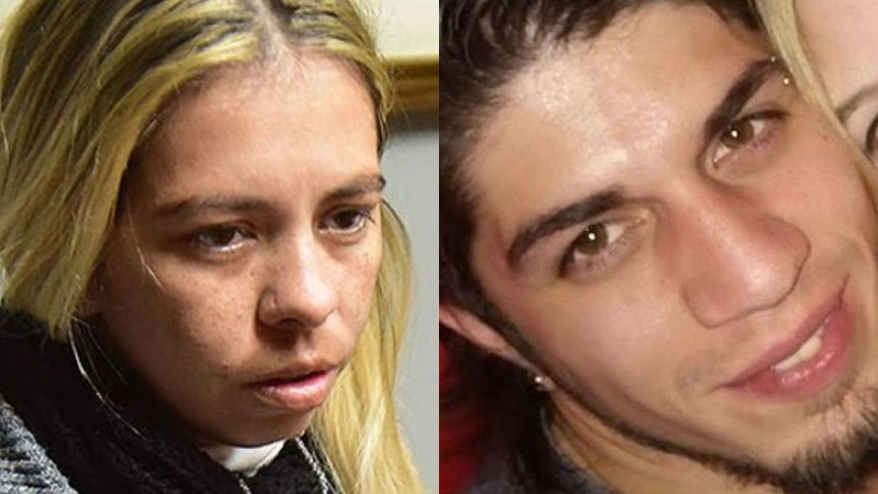 Claudio Barrelier y Melisa Heredia, la madre de Agostina Vega.
