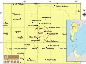 Un leve sismo se sintió en Villa Carlos Paz y otras localidades de Punilla