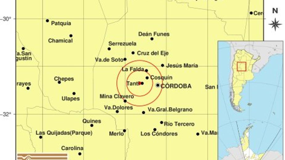 Un leve sismo se sintió en Villa Carlos Paz y otras localidades de Punilla