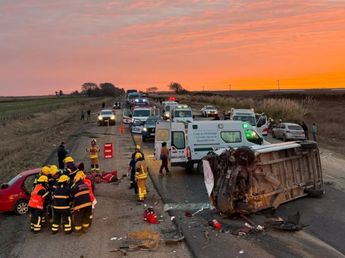 El estado de salud de las personas heridas en el choque frontal en Córdoba