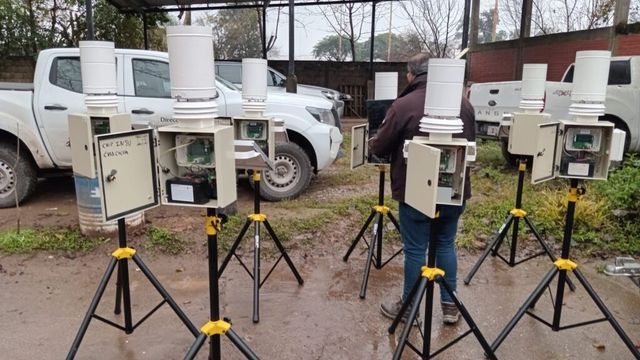 La Dirección de Recursos Hídricos avanza en el fortalecimiento del monitoreo hidrometeorológico provincial.