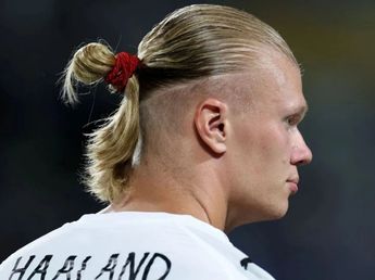 El millonario negocio detrás de las colitas para el pelo de Erling Haaland que pocos conocían