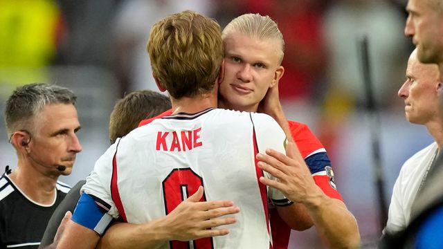 Noruega no pudo contra Inglaterra, y Haaland se quedó con ganas de más.