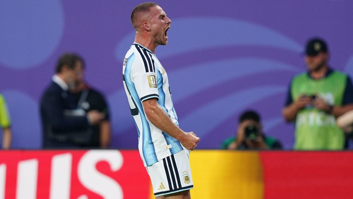 El gol de Alexis Mac Allister y la sorpresiva reacción de Lionel Scaloni en el festejo