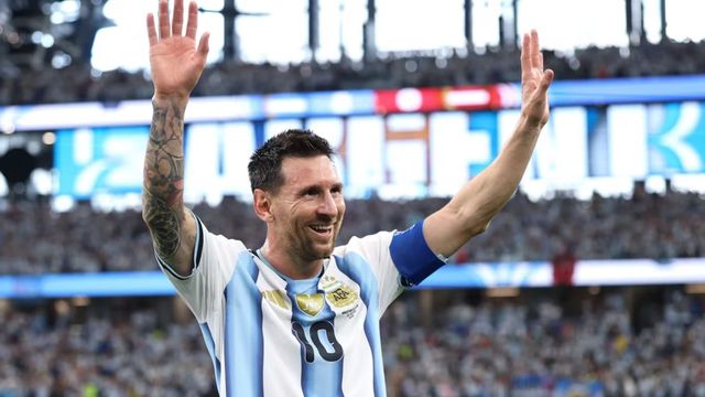 Lionel Messi, capitán de Argentina