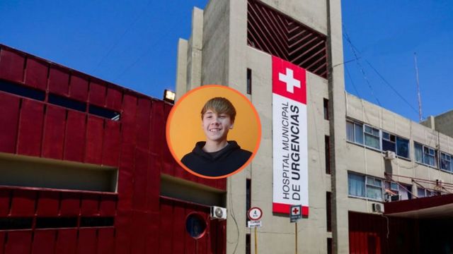 El adolescente golpeado en Carlos Paz.