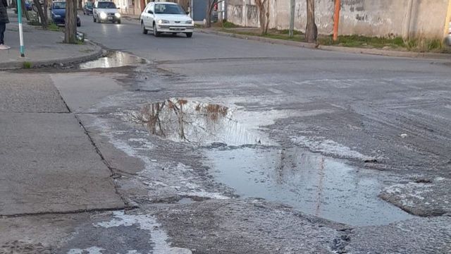 Pérdidas de agua en Punta Alta