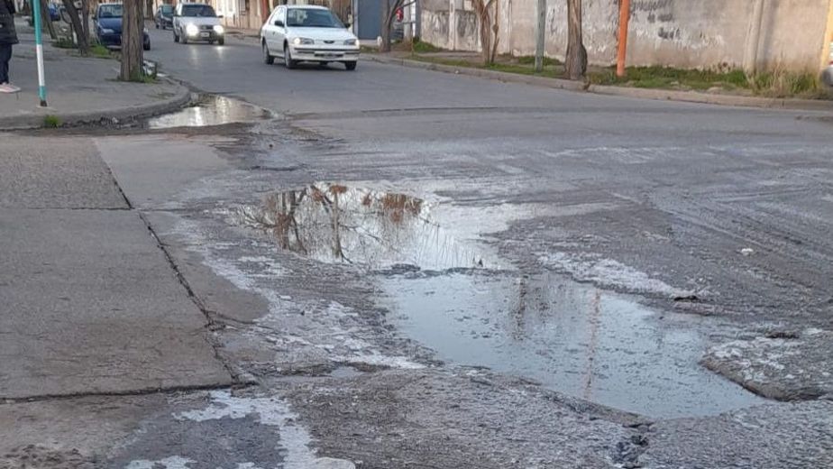Pérdidas de agua en Punta Alta