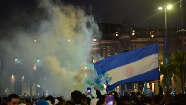 Fiebre del sábado a la noche en Patio Olmos, por la Selección Argentina clasificada a semis del Mundial.
