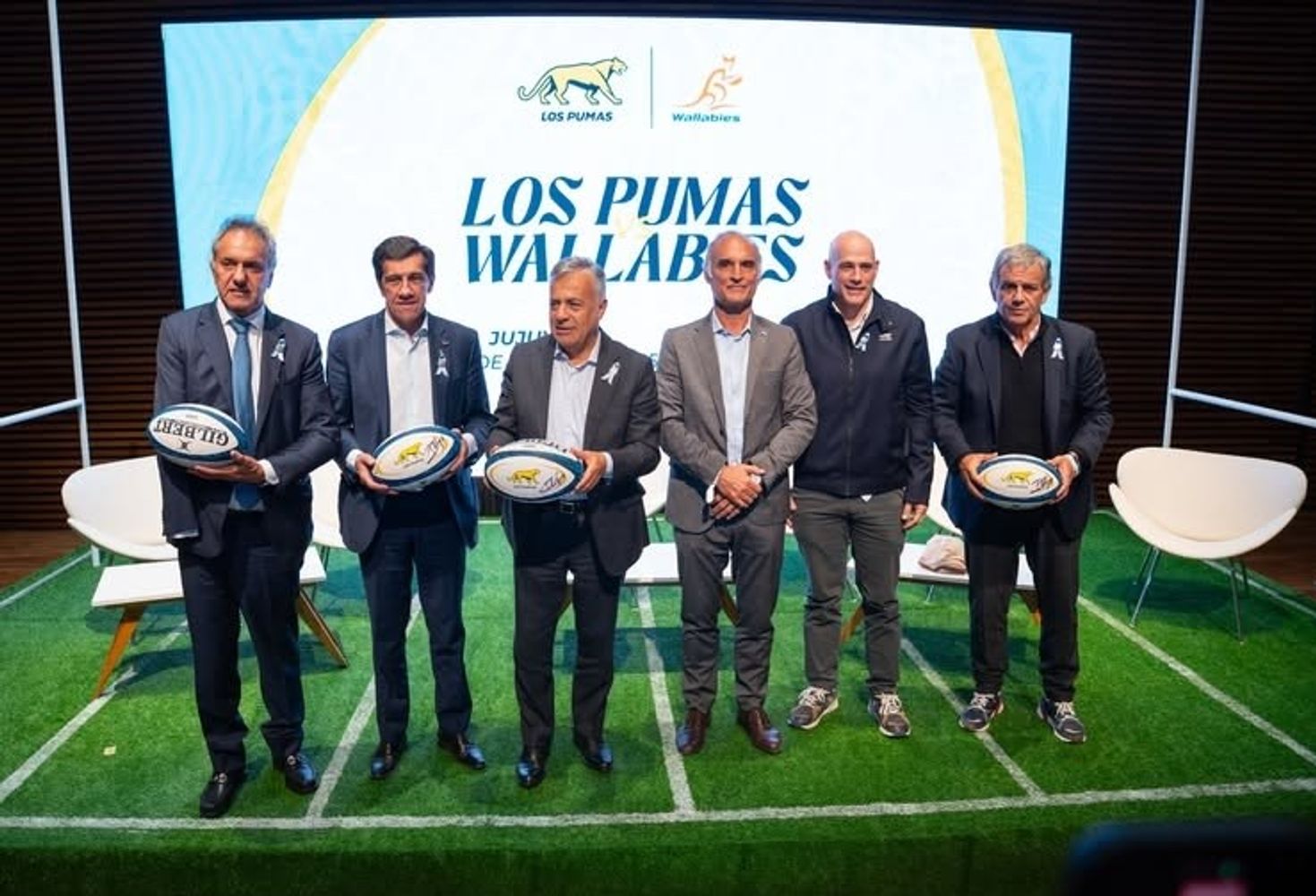 En mayo pasado se presentó en Buenos Aires uno de los acontecimientos deportivos más importantes del año para Jujuy: el partido que disputarán Los Pumas y los Wallabies de Australia en el estadio "23 de Agosto".