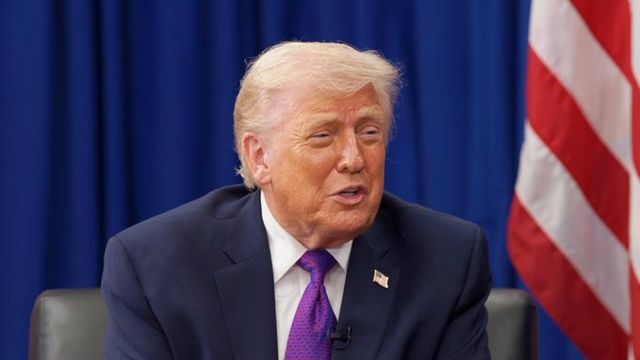 Donald Trump, con amenazas cruzadas en el conflicto con Irán.