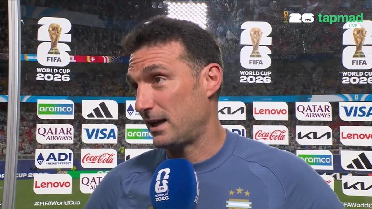El furcio de Lionel Scaloni después de que la Selección Argentina clasificó a semifinales