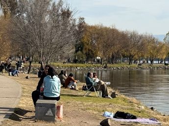 Domingo ventoso en Villa Carlos Paz y Punilla