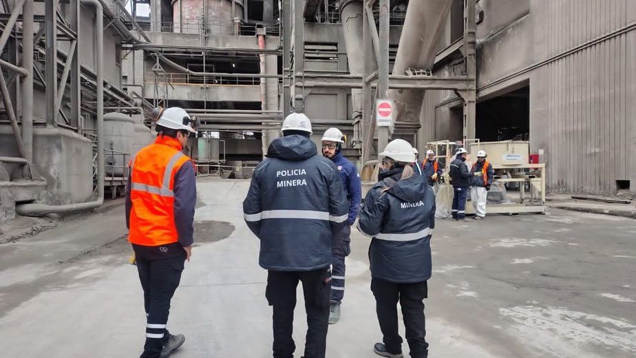Control minero en El Alto: revisaron el funcionamiento de Loma Negra