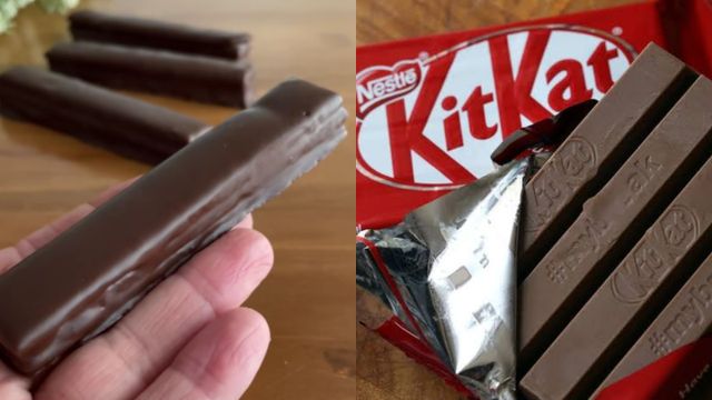Cómo hacer un Kit Kat saludable casero.
