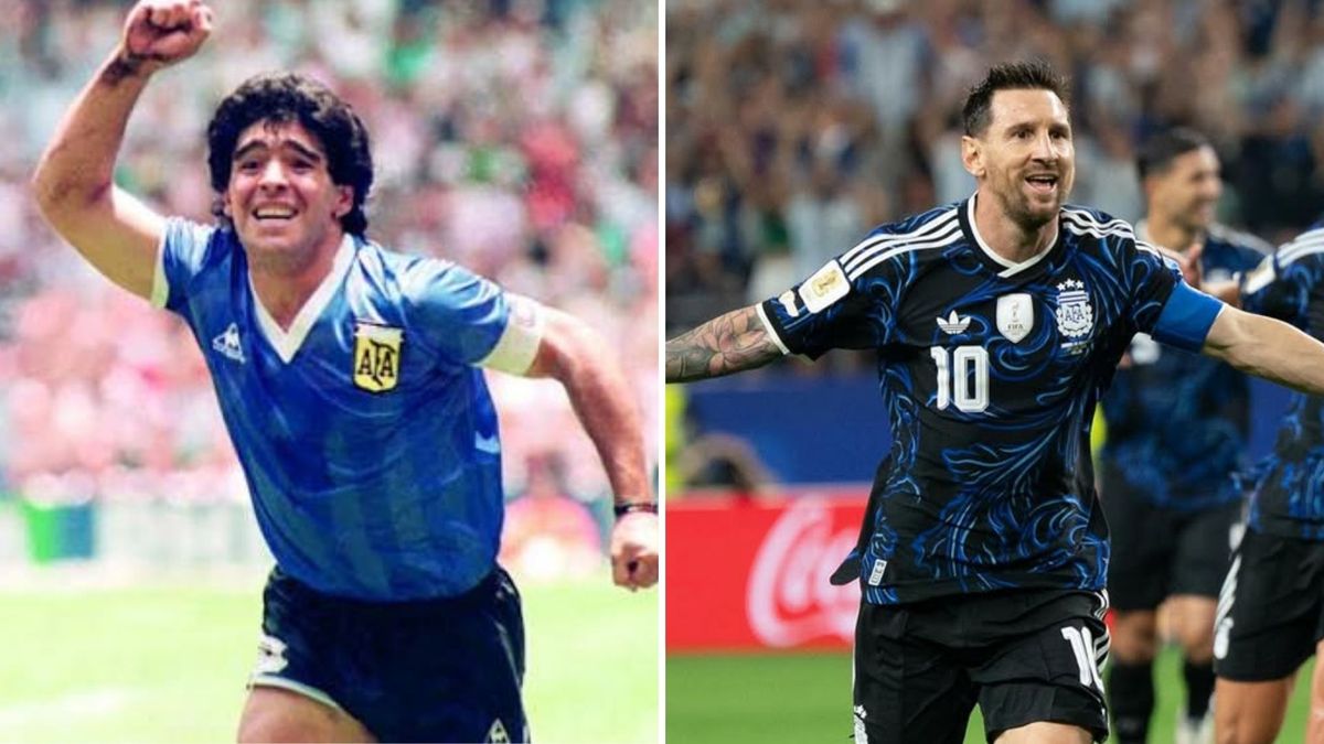 Argentina va a jugar con la camiseta suplente ante Inglaterra: qué pasó con la histórica casaca azul de Maradona del '86