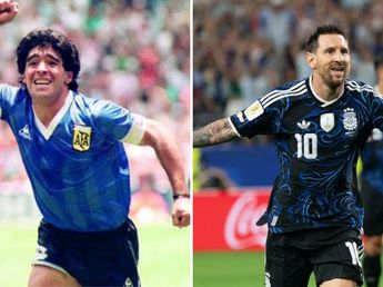 Argentina va a jugar con la camiseta suplente ante Inglaterra: qué pasó con la histórica casaca azul de Maradona del '86
