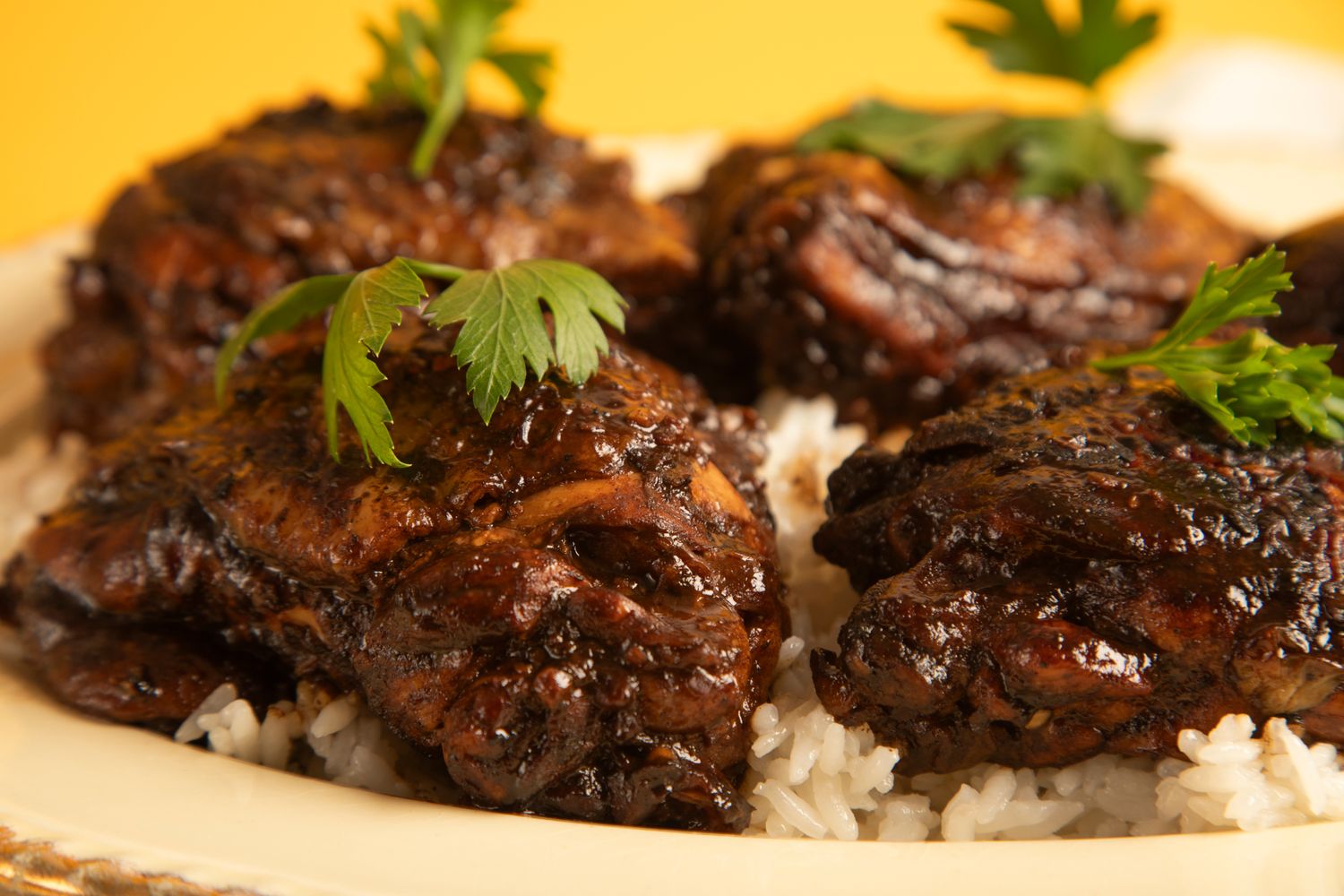 Chicken Adobo, uno de sus platos.