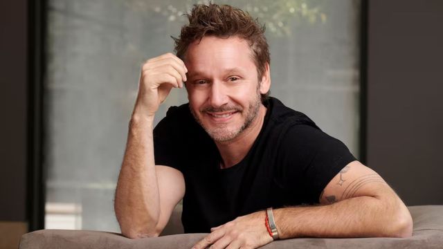 El actor compartió imágenes del detrás de escena tras finalizar el rodaje de la película.