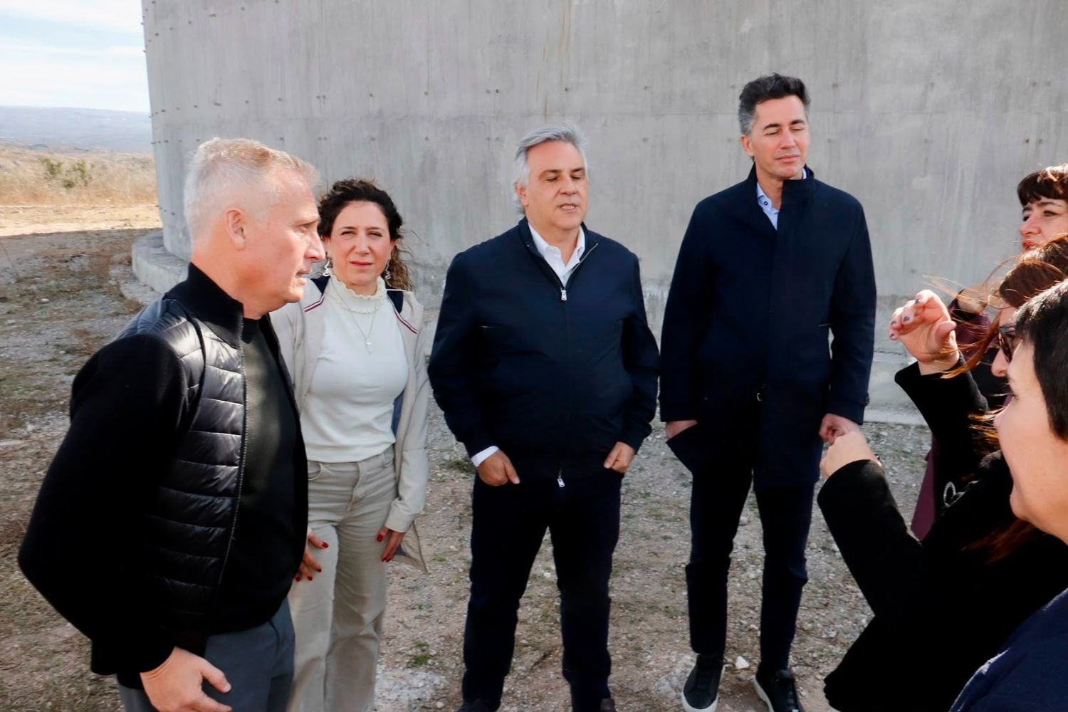 Obras de agua en Villa Carlos Paz destinadas al distrito Oeste.