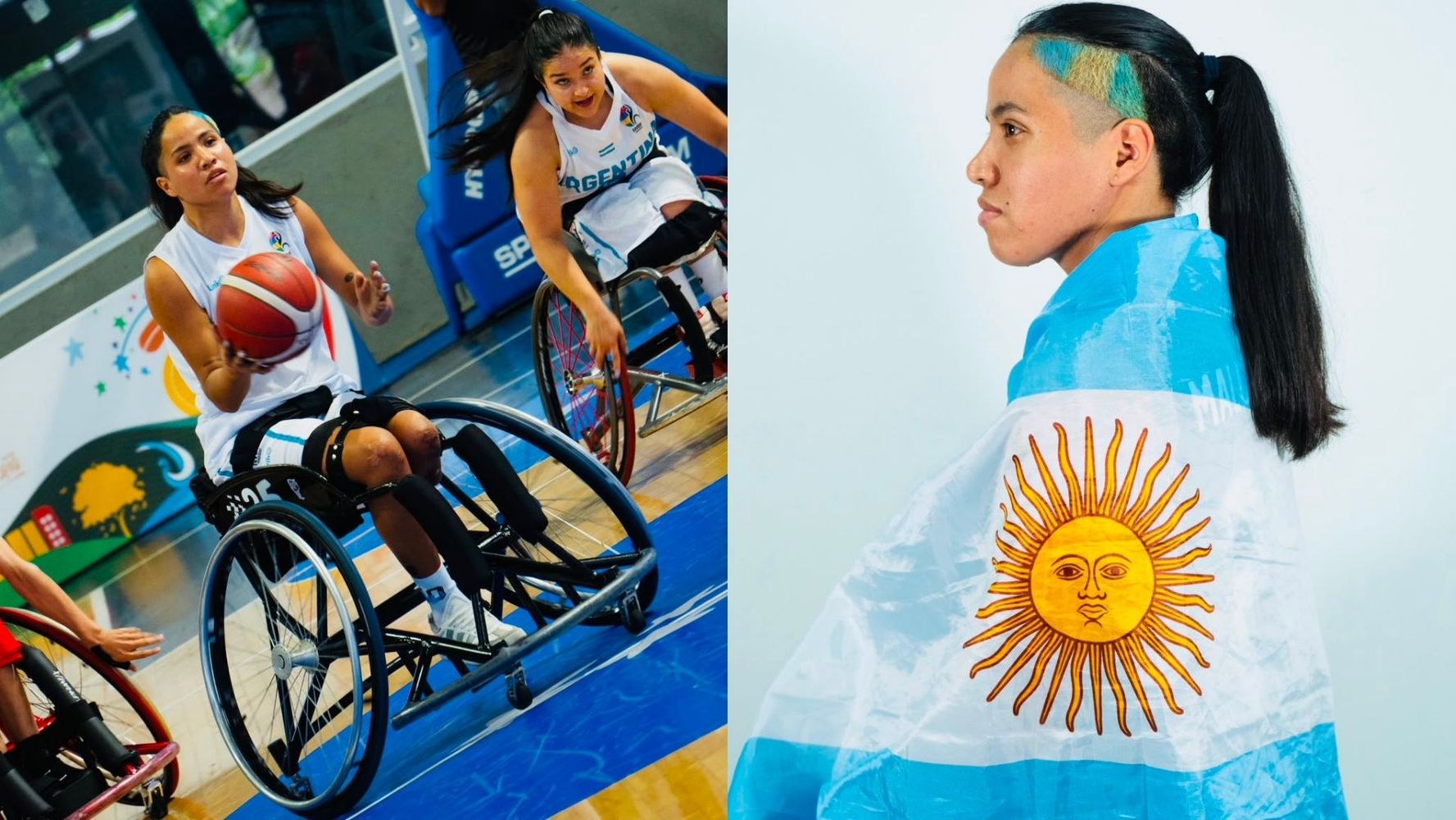 Las Lobas, seleccionado de básquet adaptado, ganó la medalla de plata en Colombia.