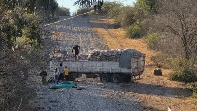 Se quedó sin frenos en el ingreso a Carlos Paz y logró salir ileso. Gentileza Diario de Carlos Paz