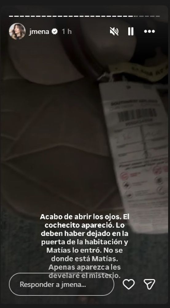 Jimena Barón contó que le robaron el coche de su bebé