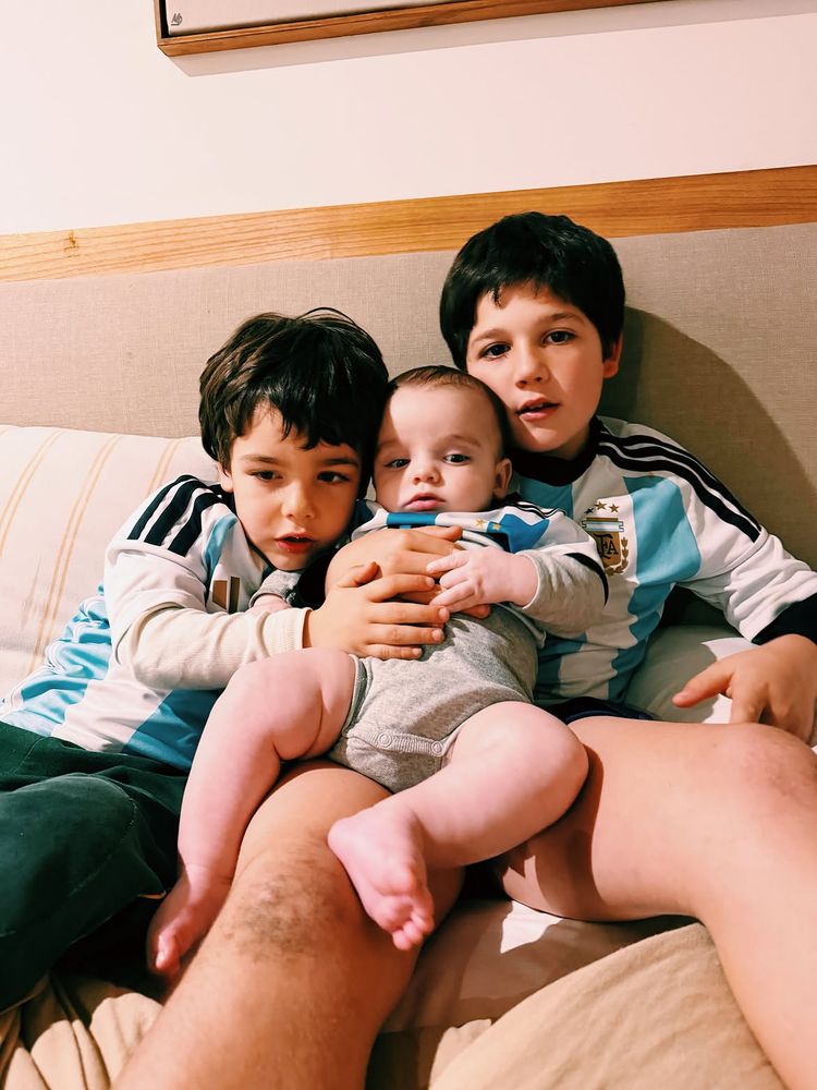 Juana Repetto respondió a las críticas por la alimentación de sus hijos