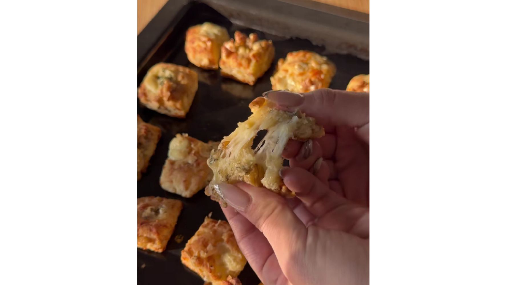 Así quedan los scones.