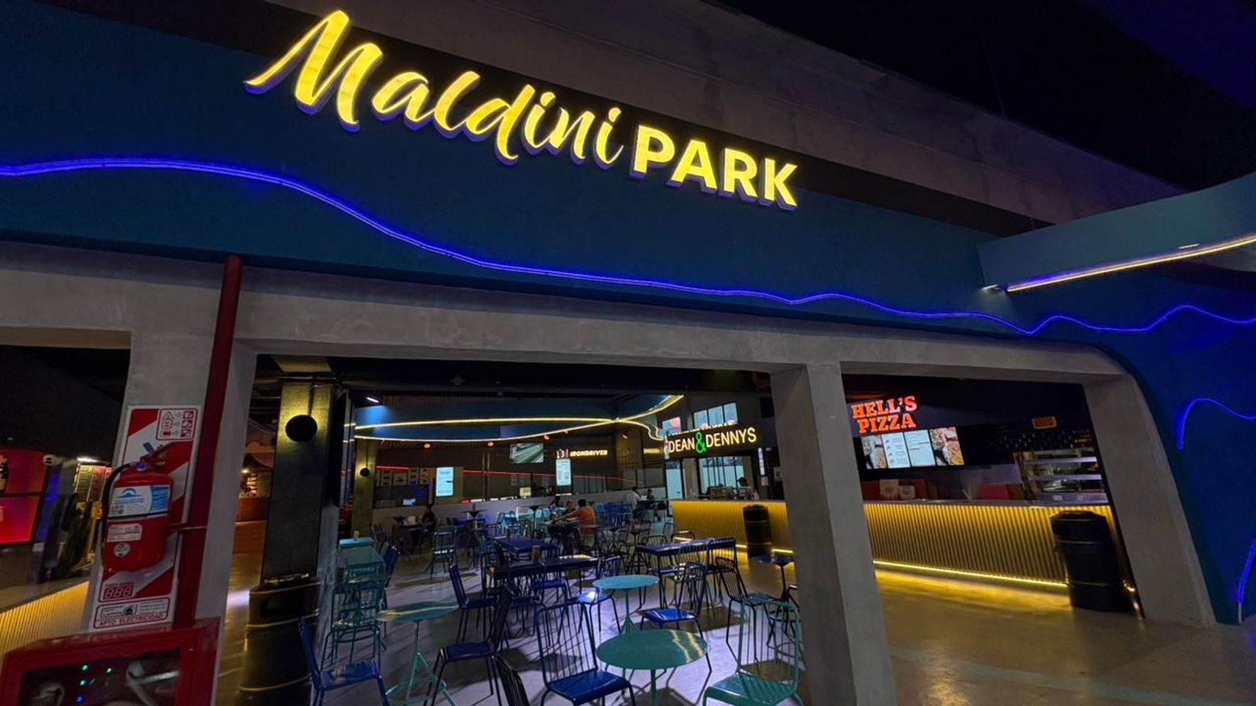 El Maldini Park de Alto Avellaneda ofrece un minigolf y simuladores de Fórmula 1.
