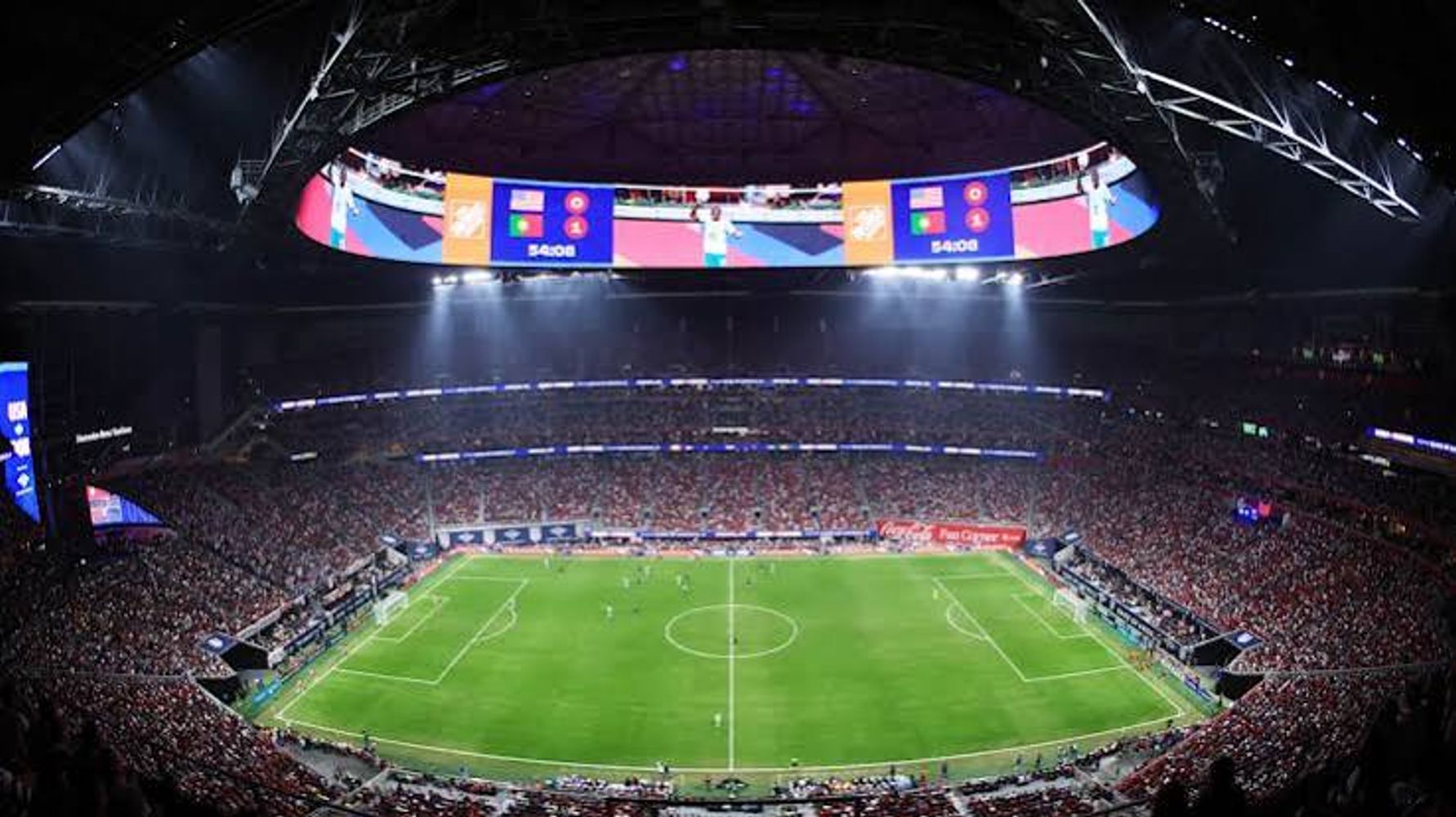 El estadio de Atlanta será la sede de Argentina-Inglaterra en la semifinal de la Copa del Mundo.