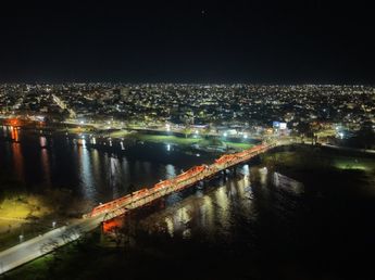 El plan de luminarias LED suma un nuevo avance transformando otro sector de la ciudad
