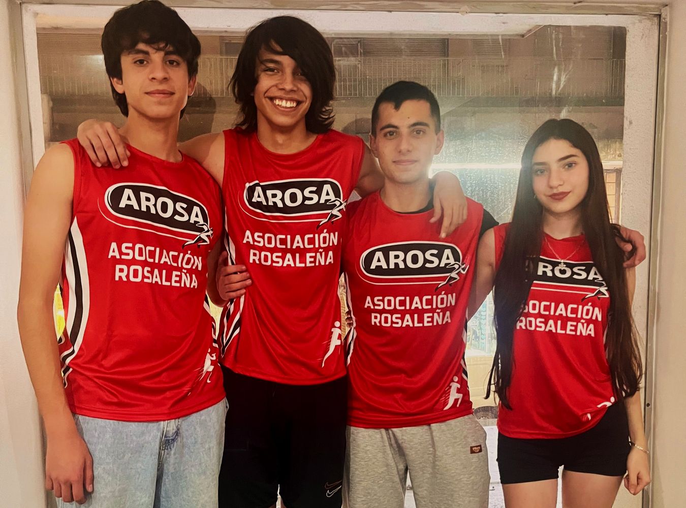Delegación rosaleña que participó del Campeonato Provincial U - 23 