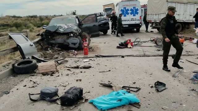 Choque en el sur de Córdoba.