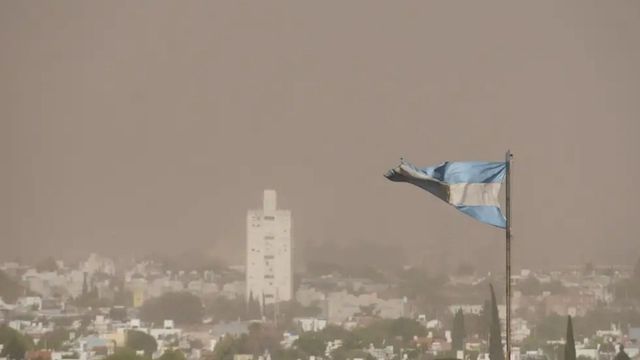 Advierten por fuertes vientos en Córdoba.
