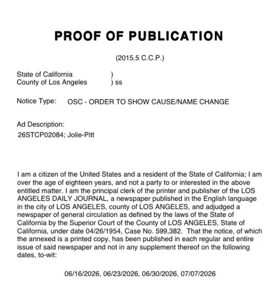 La información fue revelada por documentos judiciales difundidos por Page Six.