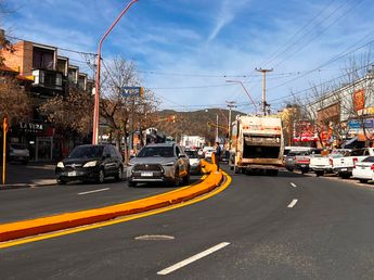 Carlos Paz inauguró la obra integral sobre la Ruta Provincial de Avenida Cárcano